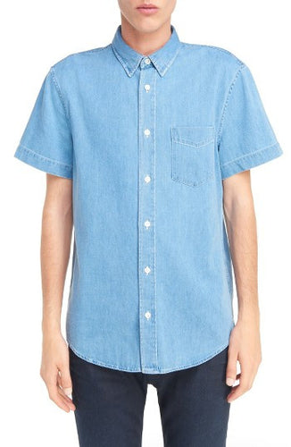 men-casusl button-down shirts